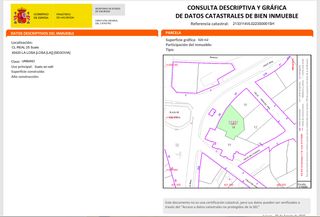 Terreno residencial en Calle real 25. Parcela urbana residencial