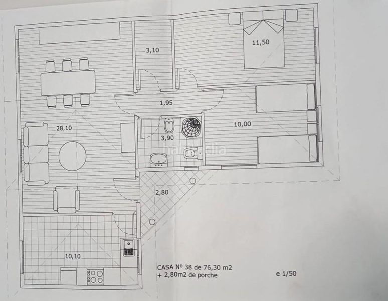Foto 5d1518b5-8a12-472c-9c3b-9593d66384e4. Casa amb calefacció piscina a Garrapinillos Zaragoza