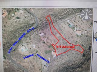 Propriété à Camino tagomate 9. Vendo terreno para casa terrera en tijarafe