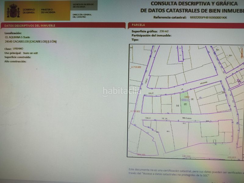 Foto 73f54550-f090-4e23-8505-a1744100fee2. Terreny residencial a Cacabelos