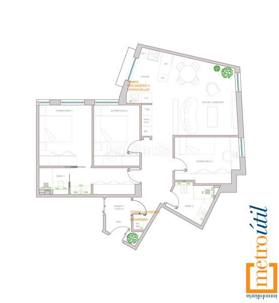 Foto 5fbf4aa3-9d35-466f-8b56-e432d34bfc36. Appartamento con riscaldamento in Centro Salamanca