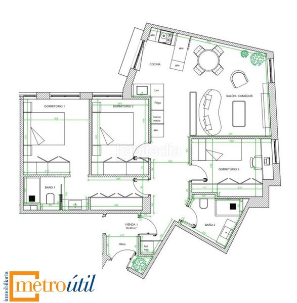 Foto a729aa5a-52b5-4e37-837d-31b1dcdcd953. Appartamento con riscaldamento in Centro Salamanca