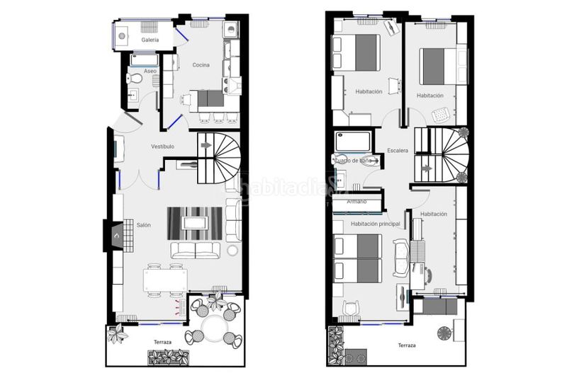 Foto 4a409004-5d54-430b-b434-7b421145df3b. Dúplex amb calefacció aparcament piscina a Grancasa Zaragoza