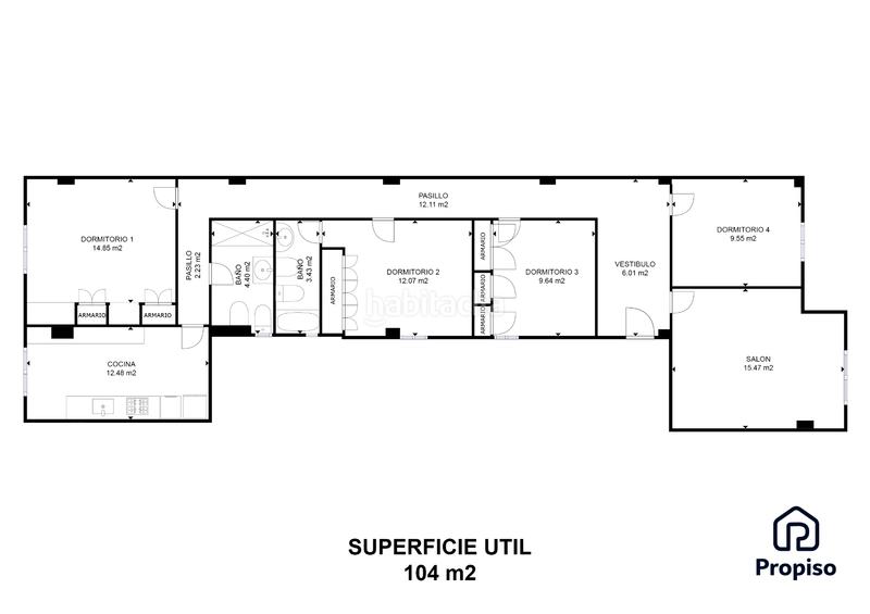 Foto c2df4797-f094-45d6-8fde-5cc6241b4bce. Pis a Universidad San Francisco Zaragoza