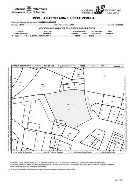 Foto 0d82c34f-f2da-4c95-bc28-370dfd698235. Terreno residenziale in calle blanca de navarra 17 in Lerín