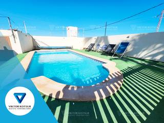 Mas à El Sabinar-Urbanizaciones-Las Marinas-Playa Serena. Casa rural con encanto en las marinas – piscina, cuadra, jardín