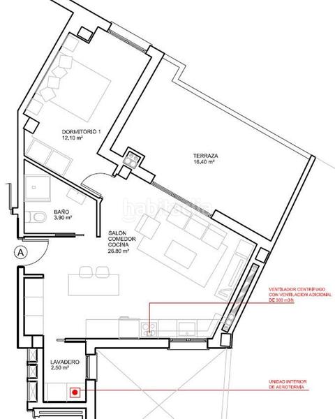 Foto 12f10112-1417-4cb4-a29c-3134ab7dd585. Location attique avec chauffage parking dans Carretas - Pajarita Albacete