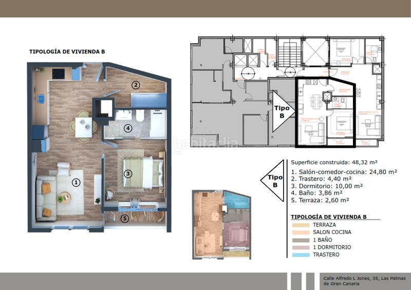 Foto e949f281-2d67-4eba-8edf-37d32f998fdf. Dachwohnung in Santa Catalina - Canteras Palmas de Gran Canaria (Las)