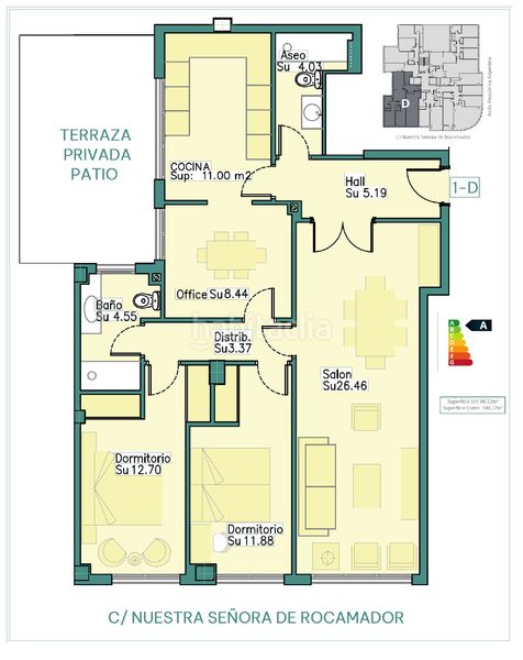 Foto 60d32387-7a98-47cc-9928-6fd26c05835a. Apartament amb calefacció aparcament a Campo de la Juventud Palencia