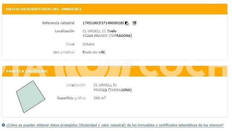 Foto 0a47ca76-bdab-4a17-bf57-0f2a92c5c723. Terreny residencial a Prades