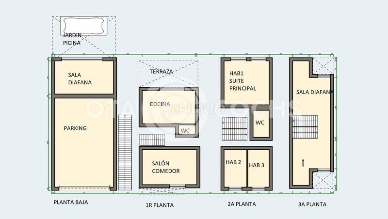 Foto 4868cd5b-f8ca-404f-9a77-988036b0fb2f. Casa adossada amb calefacció aparcament piscina a Reus