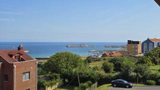 Pis a Suances - cl junco el 14. Apartamento amueblado de 2 habtacones  con excelentes vistas al