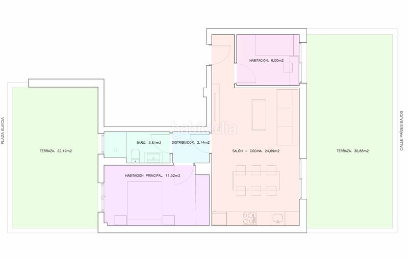 Foto ebb2d7b1-cd7b-47f9-acf9-83e71e8dc45a. Àtic a plaça suecia 2 a Metro - Auditorio Paiporta