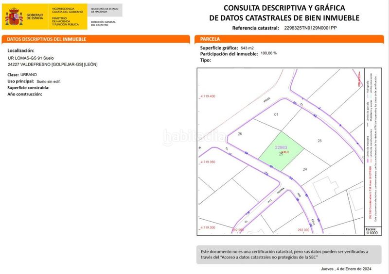 Foto 6486b0f2-2534-48cc-8cc8-442213c3e3d5. Terreny residencial a Valdefresno