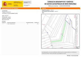 Residential Plot in Lugar villasinta. Parc. rúst. en venta en villaquilambre.