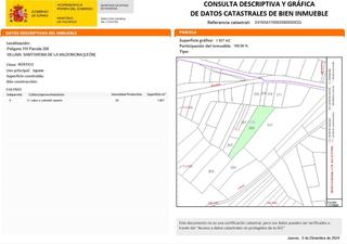 Terrain résidentiel à Santovenia de la Valdoncina. Solar en venta en santovenia de la valdoncina.