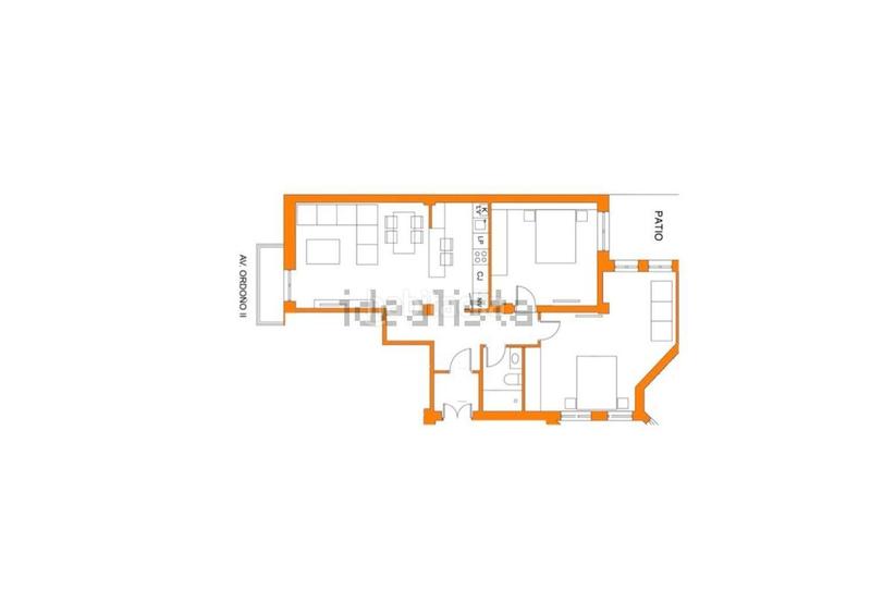 Foto ae4ba1ab-ebcc-4ae3-ba17-dfc7ca7492e0. Lloguer apartament a ordoño ii 41 a Centro Ciudad León