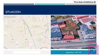 Terreny residencial  Calle maría inmaculada. Se vende solar urbano de 1.441m² con fachada a 2 calles. avenida