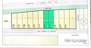 Terreno residenziale  Calle fernando de antequera. Se vende 2 parcelas juntas de 330 m2 cada parcela
