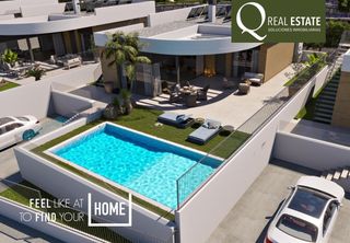 Etagenwohnung  Calle calle equador. Villa con jardín, terraza y piscina privada en finestrat, costa