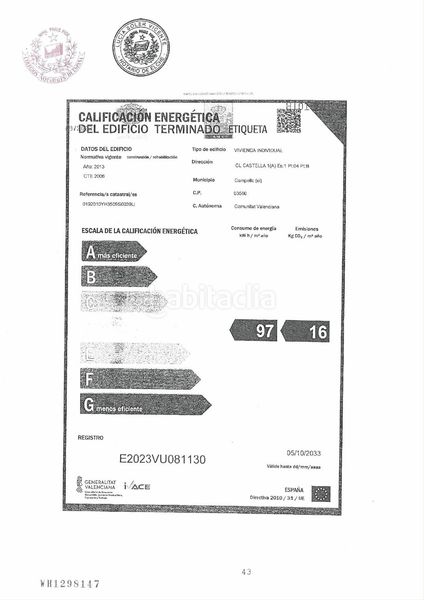 Foto 03cb92a8-2737-49c0-a4f1-d96bb29bd408. Àtic a Pueblo Español-Coveta Fumá Campello (el)