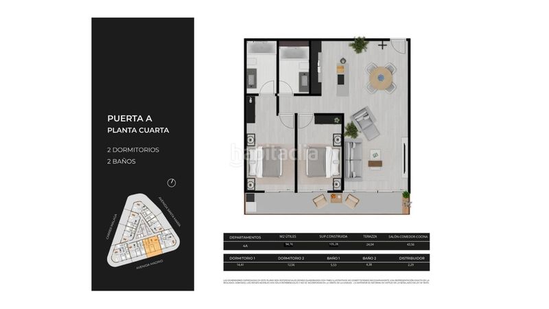 Foto 9117aa3a-cee2-4a18-8ce7-774ab5174faf. Àtic amb piscina a Pueblo Calp