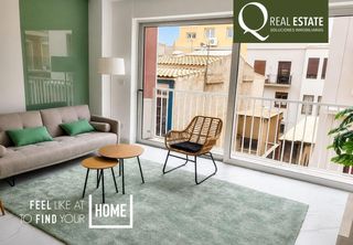 Rent Flat  Calle gerona. Piso reformado con diseño contemporáneo junto a explanada y post
