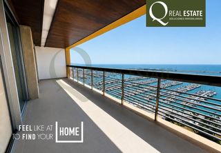 Rent Flat  Avenida avenida doctor gadea. Vivienda de 2 dormitorios con terraza y vistas al puerto.
