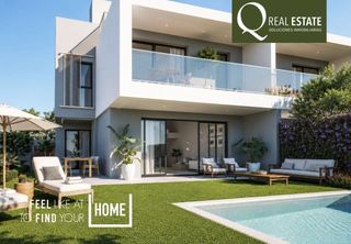 Xalet a Cabo de las Huertas. Chalet pareado  de obra nueva junto al mediterráneo en cabo de l