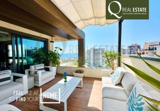 Rent Penthouse  Avenida costa blanca. Ático exclusivo 3 dormitorios  terraza con jacuzzi  vistas al ma