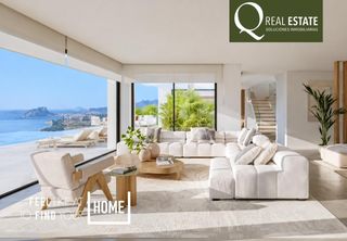 Chalet  Camino raco  de galeno. Villa irati de lujo en racó de galeno, benissa, con vistas panor