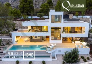 Chalet  Calle  altea azure 2. Villa de lujo en altea con vistas panorámicas al mar y piscina i