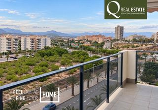 Flat  Calle ciudad real. Piso en arenales del sol con terraza y vistas al mar