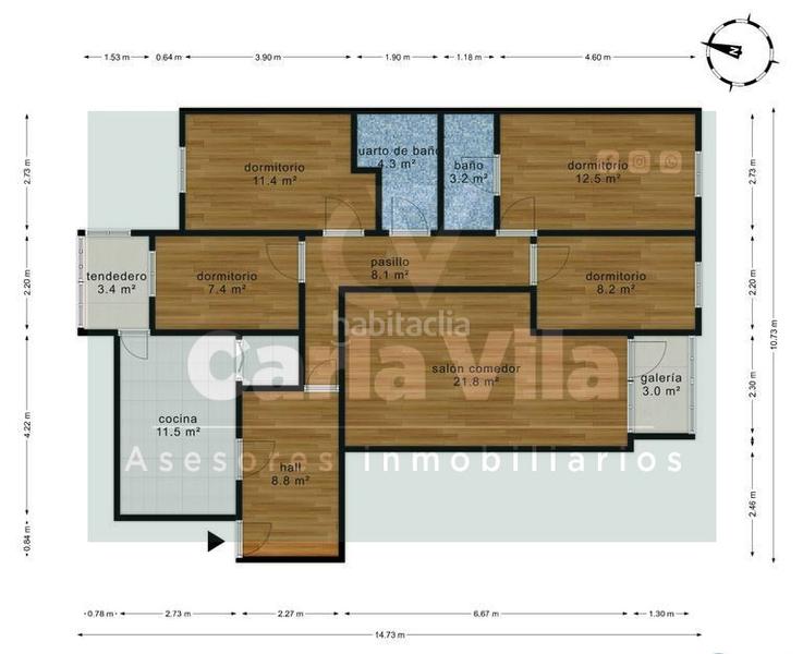 Foto 3110372c-a6dd-488e-9b3e-8b82da4e7b9c. Flat with heating parking in San Roque - As Fontiñas Lugo