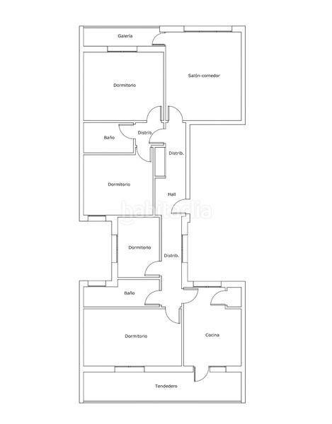 Foto 4000adda-8ade-4037-8a8f-77ce5d58adb6. Piso montero ríos. amplitud y terraza en pleno centro en Lugo