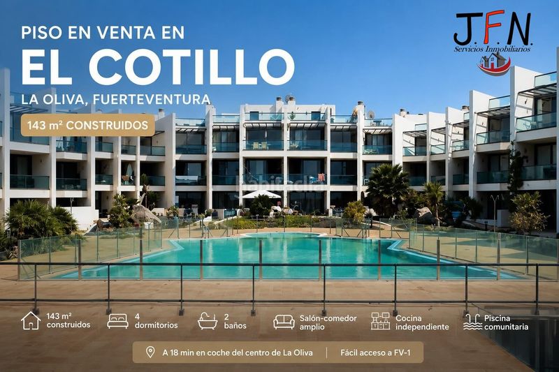 Foto f2de5831-d302-4c52-8779-482c76a00ea1. Dúplex amb piscina a El Cotillo Oliva (La)