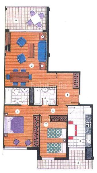 Foto 616bb9ab-b181-4e17-a558-e4f9ce8a32fb. Appartamento con riscaldamento parcheggio piscina in Zaragoza