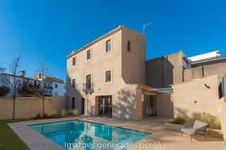 Casa  Carrer de barris i buixó. Casa con piscina de pueblo totalmente reformada en palafrugell	6