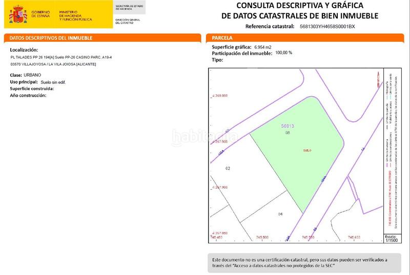 Foto 3d12bffa-cddb-4773-82e2-2ce3d5a7759d. Terreny residencial a polígono talades pp 26 89 a Vila Joiosa (la)