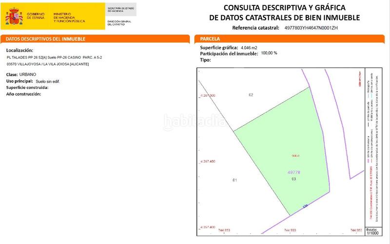 Foto dce355c6-4030-4fca-ba03-3b238c9d876e. Terreny residencial a polígono talades pp 26 89 a Vila Joiosa (la)