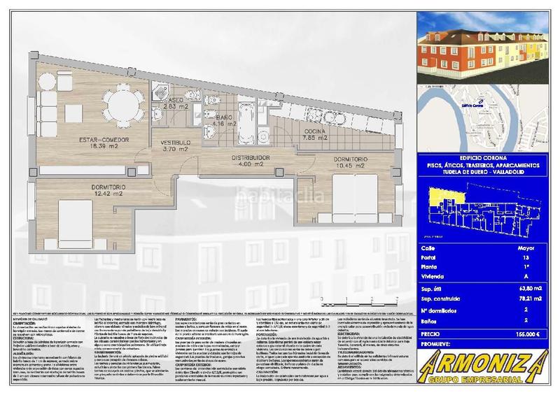 Foto 8756fb9b-6475-402a-b80f-c96610388551. Location appartement dans calle mayor 16 dans Tudela de Duero