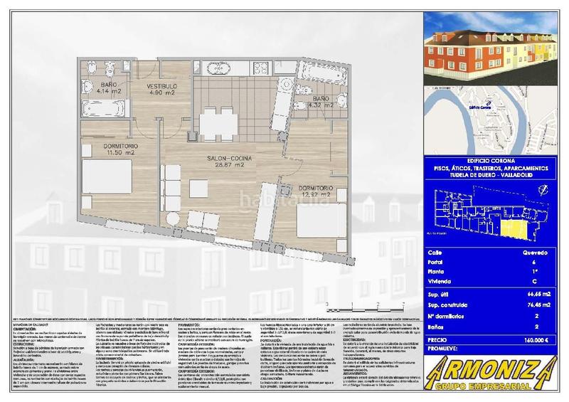 Foto 47de8f2d-2327-489e-aa76-8de1ca4e497a. Location appartement dans calle quevedo 7 dans Tudela de Duero