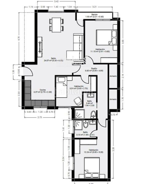 Foto 77a25c93-dc47-44c2-bff4-4bec8e4ea49b. Appartamento in agricultura 15 in Garrido Sur Salamanca