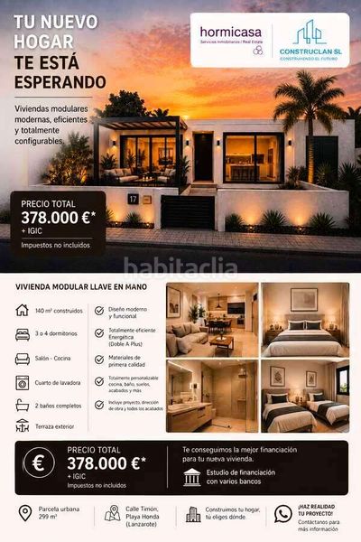 Foto 7ca6a490-1d7a-4bd2-992e-6847f09b0a04. Casa amb aparcament a Playa Honda San Bartolomé
