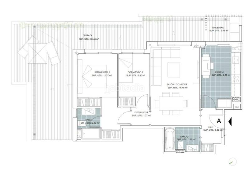 Foto 9e3d1f3e-6f5a-4a5c-943a-6cee493e39e4. Piso vista al mar en La Catalana Sant Adrià de Besòs