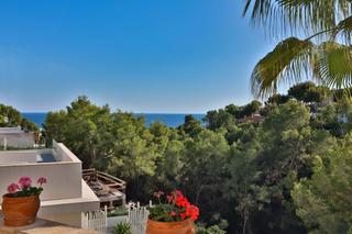 Xalet a Costa d´en Blanes. Detached villa with sea amp mountain views in costa den blanes