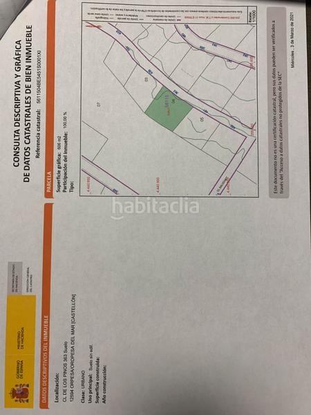 Foto 9e089552-e009-472c-915d-8ace66aa5c2a. Terreno residencial parcela urbana para unifamilar aislada en Oropesa del Mar