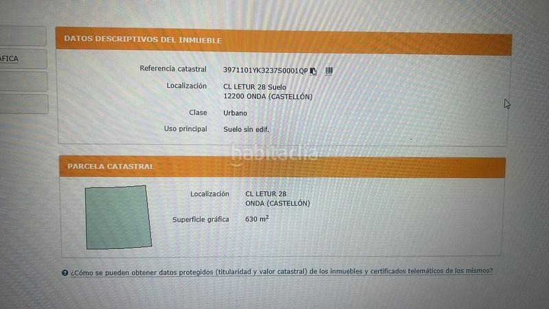 Foto 0bbf5b43-ff13-4bf0-8353-48c6c0280196. Wohngrundstück in calle letur 28 in Onda