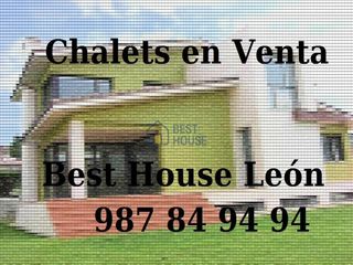 Casa adossada a Sariegos. Promoción de chalets pareados de obra nueva en sariegos.