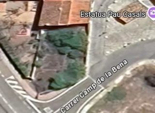 Finca rústica  Pau casals. Solar urbano muy céntrico en masllorenç con vistas despejadas.